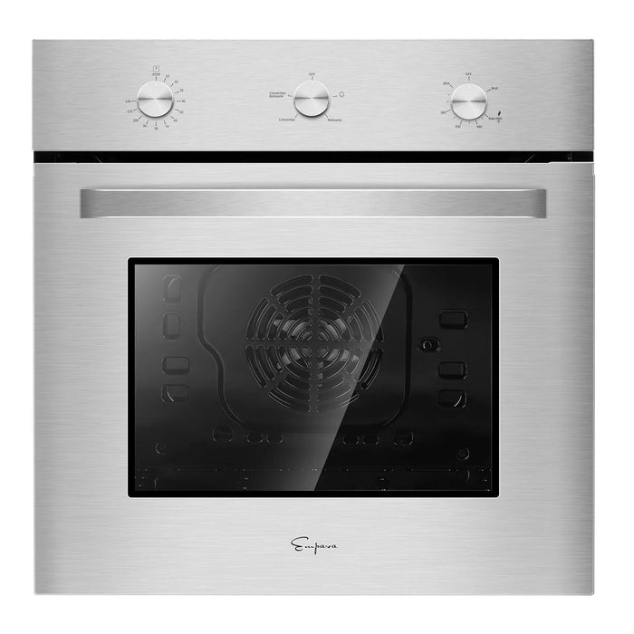 Empava EMPV - 24WO08 24" Single Natural Gas Wall Oven - 2.3 cu.ft with Convection - CulinaryProfis