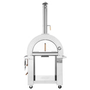 Empava EMPV - PG01 Outdoor Wood Fired Pizza Oven - Stainless Steel with Thermometer - CulinaryProfis
