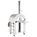 Empava EMPV - PG05 Outdoor Wood Fired Pizza Oven - Stainless Steel with Side Table - CulinaryProfis