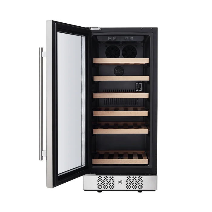 Empava EMPV - WC01S 15" Wine Cooler - 31 Bottle Capacity Single Zone - CulinaryProfis