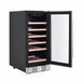 Empava EMPV - WC01S 15" Wine Cooler - 31 Bottle Capacity Single Zone - CulinaryProfis