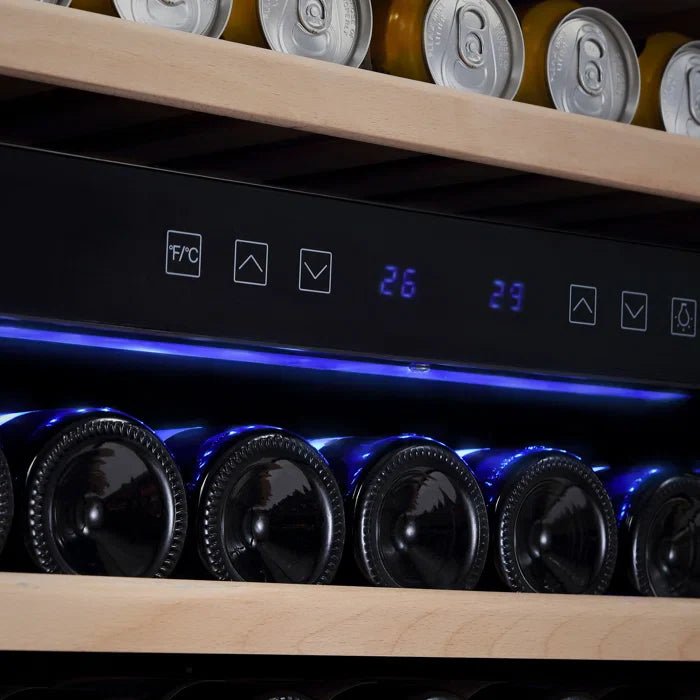 Empava EMPV - WC04D 24" Dual Zone Wine Cooler - 46 Bottle Capacity - CulinaryProfis