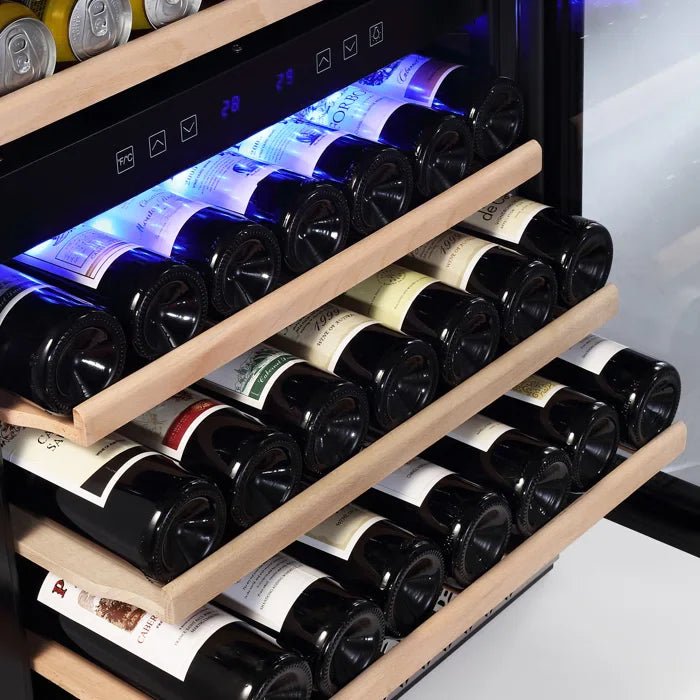 Empava EMPV - WC04D 24" Dual Zone Wine Cooler - 46 Bottle Capacity - CulinaryProfis