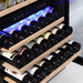 Empava EMPV - WC04D 24" Dual Zone Wine Cooler - 46 Bottle Capacity - CulinaryProfis