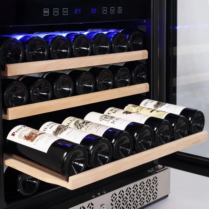 Empava EMPV - WC04D 24" Dual Zone Wine Cooler - 46 Bottle Capacity - CulinaryProfis