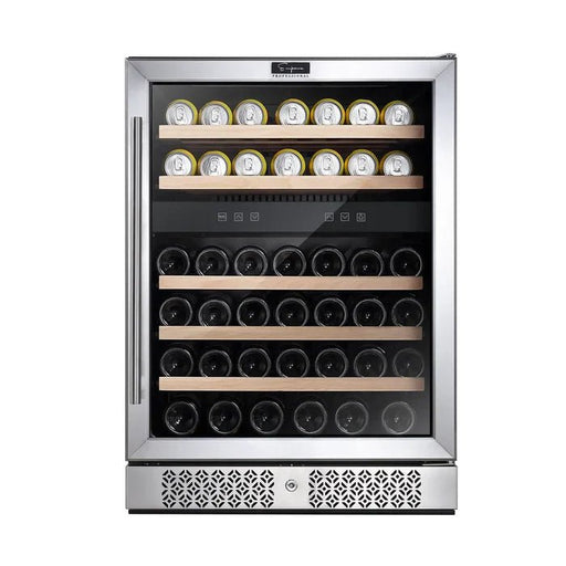 Empava EMPV - WC04D 24" Dual Zone Wine Cooler - 46 Bottle Capacity - CulinaryProfis