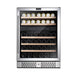 Empava EMPV - WC04D 24" Dual Zone Wine Cooler - 46 Bottle Capacity - CulinaryProfis