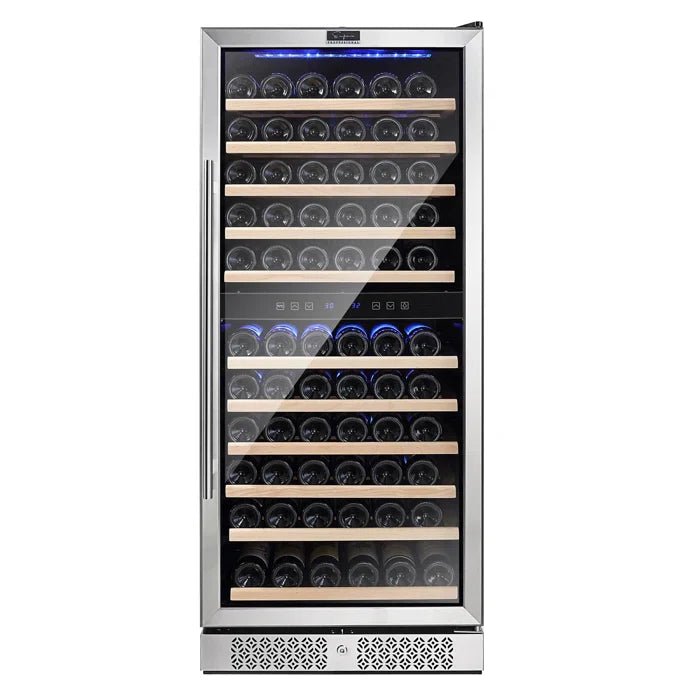 Empava EMPV - WC06D 24" Dual Zone Wine Cooler - 116 Bottle Capacity - CulinaryProfis