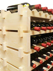 Vinotemp Double Modular Wine Rack, 108 Bottle Capacity Vinotemp