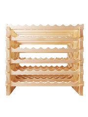 Vinotemp Double Modular Wine Rack, 108 Bottle Capacity Vinotemp