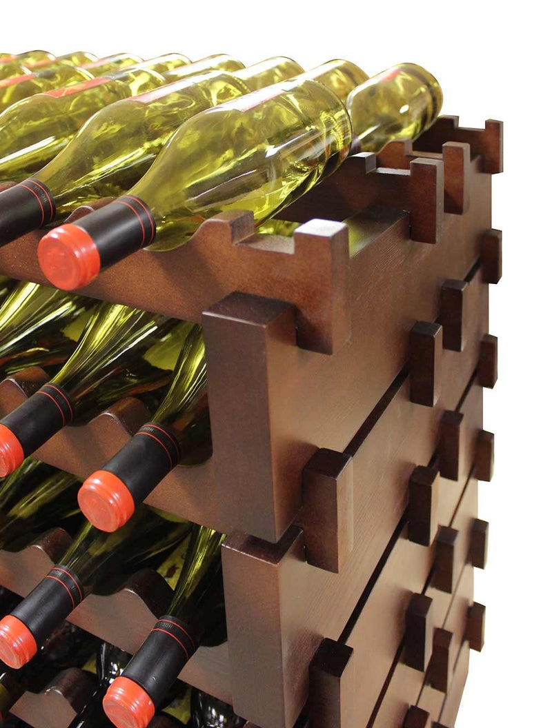 Vinotemp Double Modular Wine Rack, 108 Bottle Capacity Vinotemp