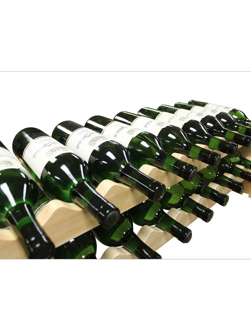 Vinotemp Modular Wine Rack, 2 x 9, 18 Bottle Capacity Vinotemp