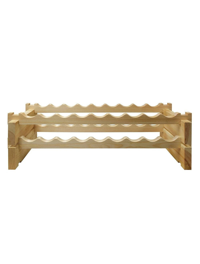 Vinotemp Modular Wine Rack, 2 x 9, 18 Bottle Capacity Vinotemp