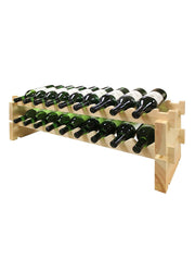 Vinotemp Modular Wine Rack, 2 x 9, 18 Bottle Capacity Vinotemp
