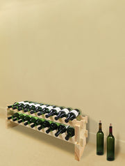 Vinotemp Modular Wine Rack, 2 x 9, 18 Bottle Capacity Vinotemp