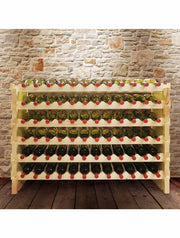 Vinotemp Modular Wine Rack, 6 x 12, 72 Bottle Capacity Vinotemp