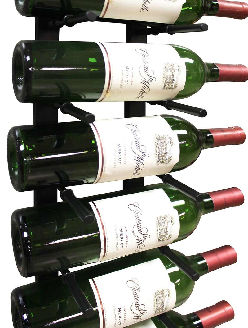 Vinotemp Epicureanist Modern Peg Wine Rack, 9 Bottle Capacity Vinotemp