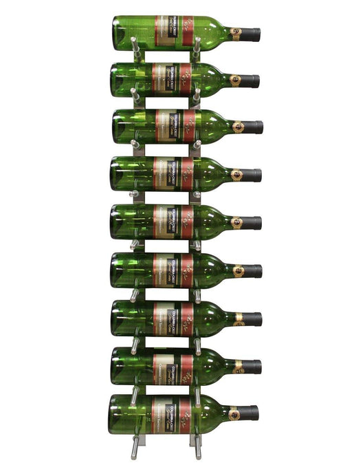 Vinotemp Epicureanist Modern Peg Wine Rack, 9 Bottle Capacity Vinotemp