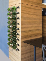 Vinotemp Epicureanist Modern Peg Wine Rack, 9 Bottle Capacity Vinotemp