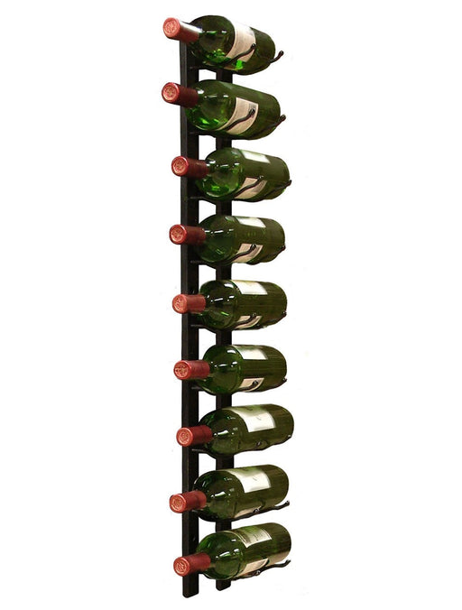 Vinotemp Epicureanist Metal Wine Rack, 9 Bottle Capacity Vinotemp