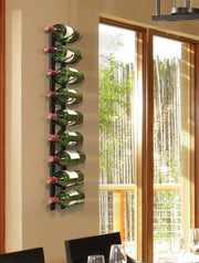Vinotemp Epicureanist Metal Wine Rack, 9 Bottle Capacity Vinotemp