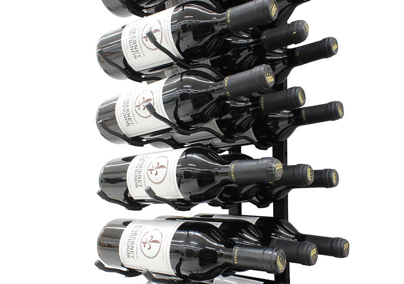 Vinotemp Epicureanist Metal Wine Rack, 36 Bottle Capacity Vinotemp