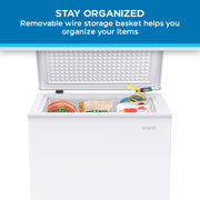 Avanti 5.0 cu. ft. Garage Ready Convertible Chest Freezer Avanti Products, LLC