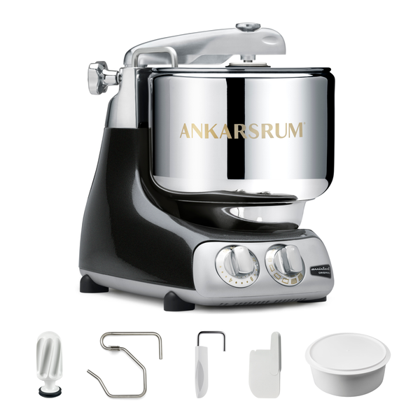 Ankarsrum Essential Package stand mixer in Black Diamond