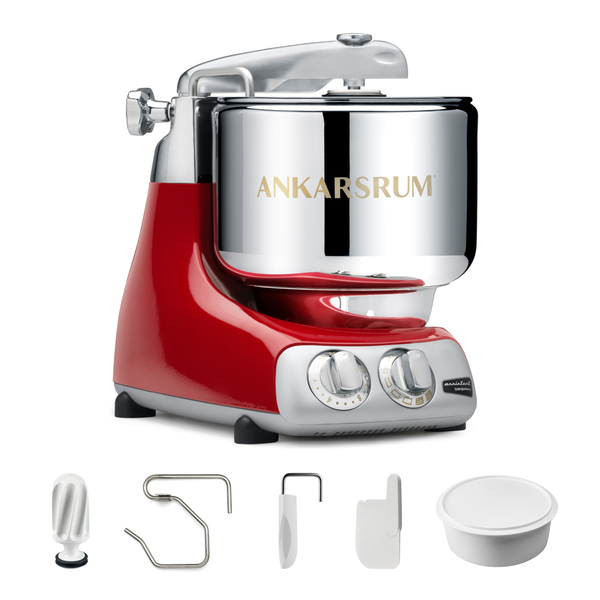 Ankarsrum Essential Package stand mixer in Red