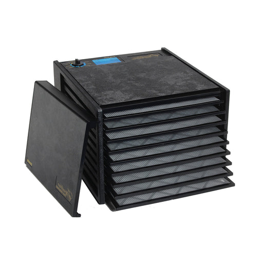 Excalibur - 2900ECB, Excalibur 400W Black Electric Food Dehydrator, 15 Sq Ft Drying Space, 9 Trays, Adjustable Thermostat - CulinaryProfis