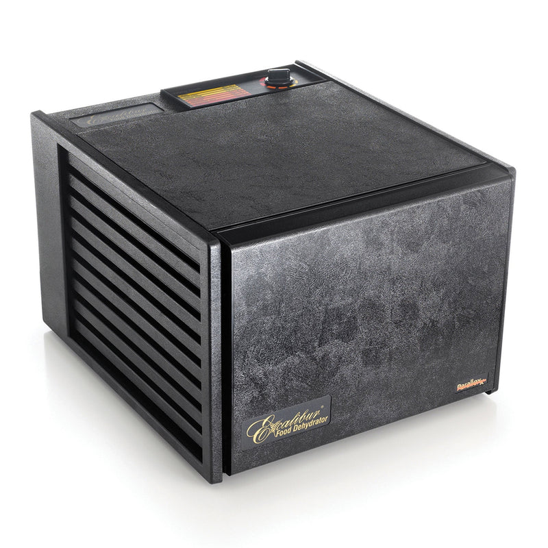 Excalibur - 3900B, Excalibur 9 - Tray Food Dehydrator with Adjustable Thermostat, in Black - CulinaryProfis