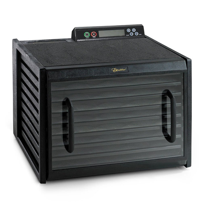 Excalibur - 3948CDB, Excalibur 9 - Tray Food Dehydrator with Digital 48 - HR Timer and Adjustable Thermostat, in Black - CulinaryProfis