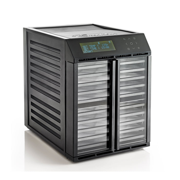 Excalibur - RES10, Excalibur 10 - Tray Dual - Zone Food Dehydrator with Digital Control, in Black - CulinaryProfis