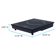 Avanti 1800W Portable Induction Cooktop Avanti Products, LLC