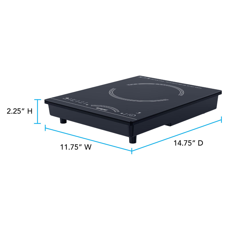 Avanti 1800W Portable Induction Cooktop Avanti Products, LLC