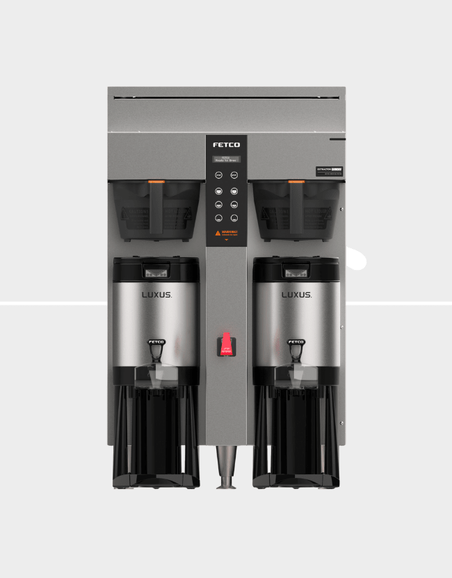 FETCO CBS - 1252 Plus Series Twin Station 1.5 Gal Coffee Brewer - CulinaryProfis