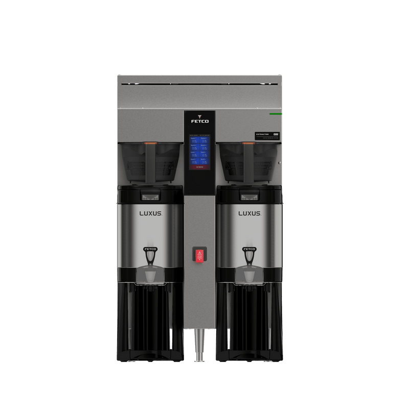 FETCO CBS - 2242 NG Twin Coffee Brewer – Twin 1 Gal, Touchscreen, 240V - CulinaryProfis