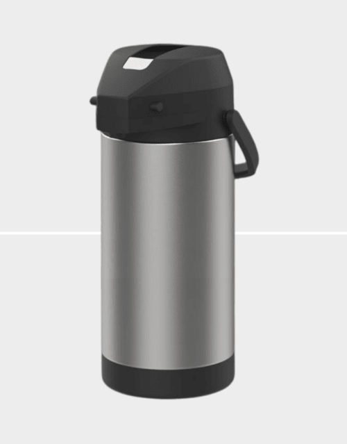 Fetco D063 3.8L Stainless Steel Airpot with Lever Dispenser - CulinaryProfis