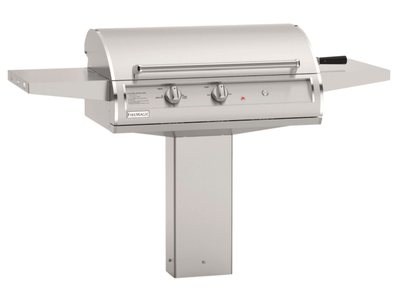 Fire Magic 30 Inch In - Ground Post Mount Accessible Analog Electric Grill - CulinaryProfis
