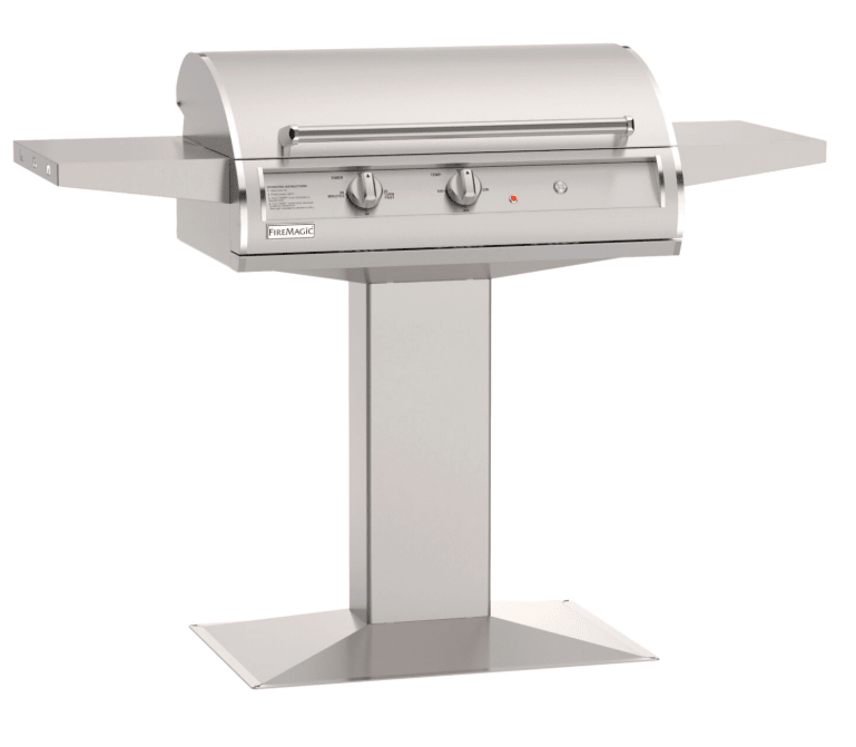 Fire Magic 30 Inch Post Mounted Analog Electric Grill - CulinaryProfis