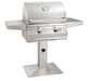 Fire Magic Choice C430s Patio Post Mount Grill with Analog Thermometer and 1 - Hour Timer on Post - CulinaryProfis