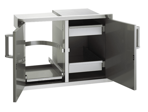 Fire Magic Double Doors with Trash Tray & Dual Drawers - CulinaryProfis