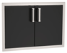 Fire Magic Echelon Black Double Access Door - CulinaryProfis