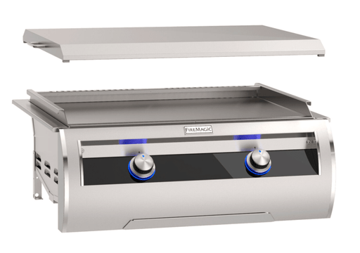 Fire Magic Echelon E660i Built - In Griddle Black Glass - CulinaryProfis