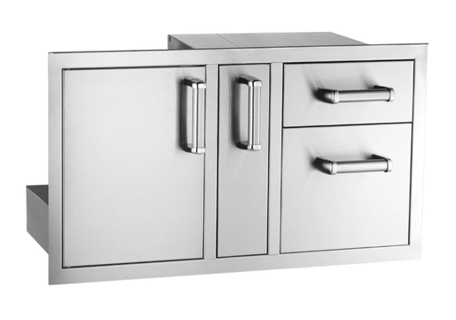 Fire Magic Flush Door/Drawer Combo with Platter Storage - CulinaryProfis