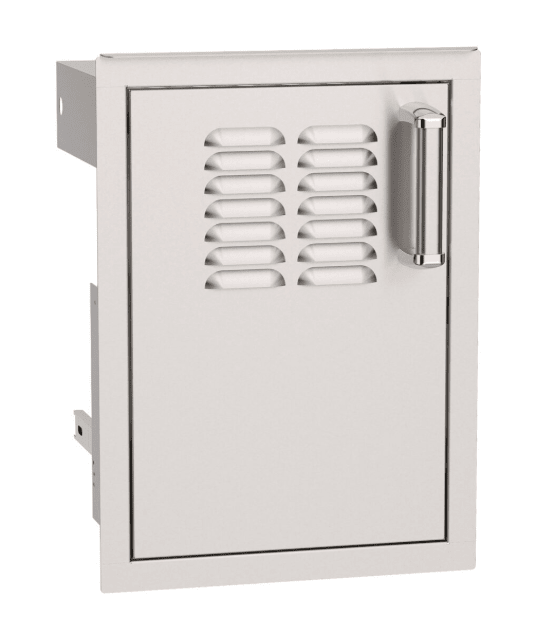 Fire Magic Flush Single Door Tank Drawer and Louvers - CulinaryProfis