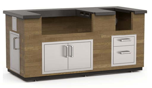 Fire Magic Reclaimed Wood 77 Inch Island Bundle - CulinaryProfis