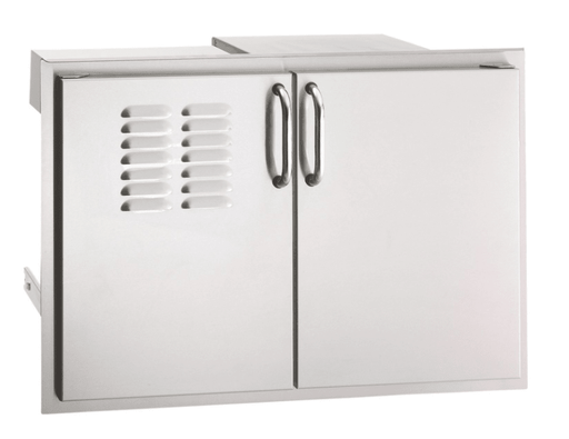 Fire Magic Select Double Doors with Tank Tray & Dual Drawers with Louvers - CulinaryProfis