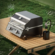 G22 | Stainless Tabletop Propane Gas Grill Monument Grills