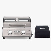 G22 | Stainless Tabletop Propane Gas Grill Monument Grills